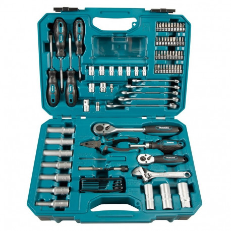 MAKITA SET OF ACCESSORIES AND HAND TOOLS 87pcs.