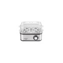 Adler AD 4486 egg cooker 8 egg(s) 800 W Black,Satin steel,Transparent