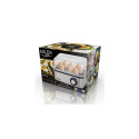 Adler AD 4486 egg cooker 8 egg(s) 800 W Black,Satin steel,Transparent