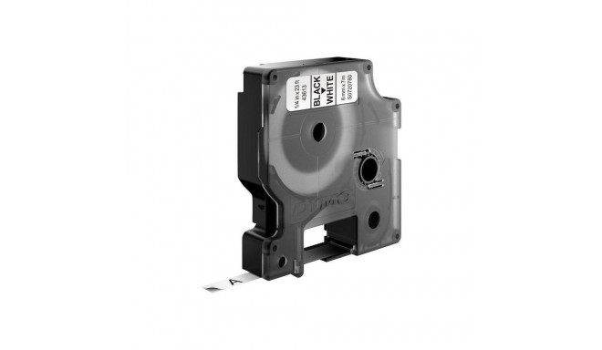 DYMO D1 Standard – must valgel – 6mm