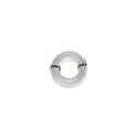 Maclean MCTV-471 coaxial cable RG-6/U 50 m White