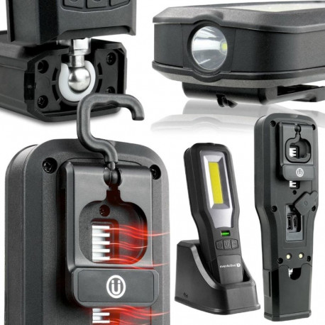 Rechargeable everActive WL-600R LED workshop torch