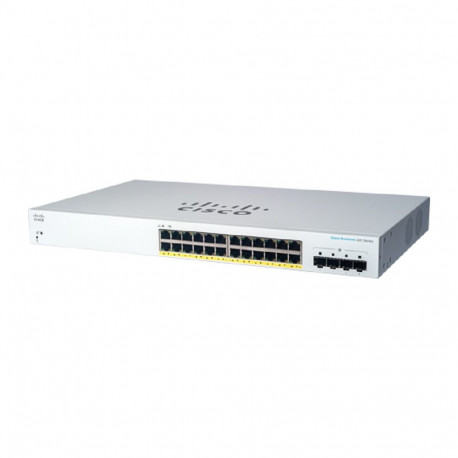 võrgulüliti CBS220 tark 24-PORT GE POE/4X1G SFP