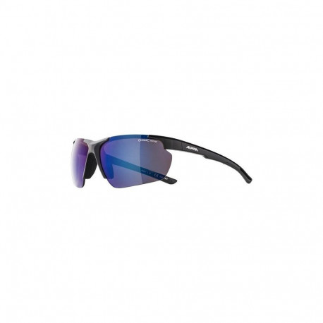 ALPINA Bike Glasses DEFEY HR colour BLACK Glass BLUE MIRROR Cat.3