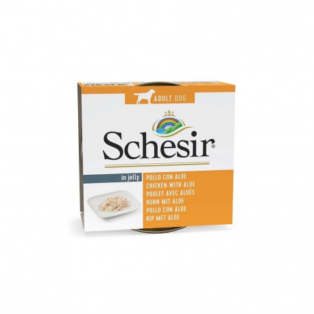 SCHESIR in jelly Chicken with aloe - wet dog food - 150 g