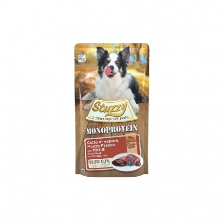 STUZZY Monoprotein Beef with blueberries - wet dog food - 150 g