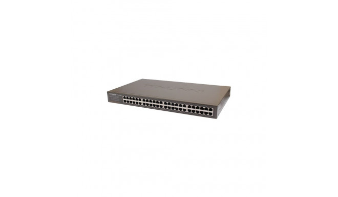 TP-LINK | 48-Port 10/100Mbps Rackmount Switch | TL-SF1048 | Unmanaged | Rackmountable | 1 Gbps (RJ-4
