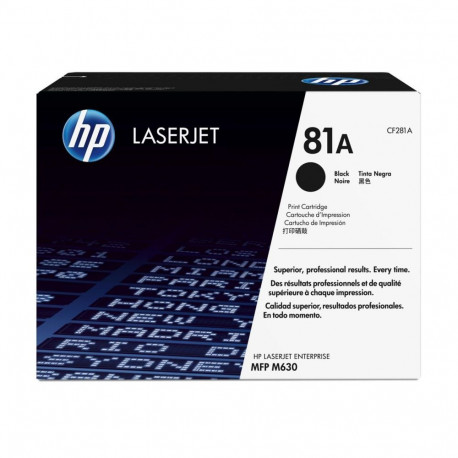HP 81A must originaal LaserJet toonerikassett