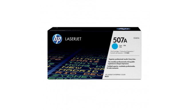 HP 507A - tsüaan - originaal - LaserJet -