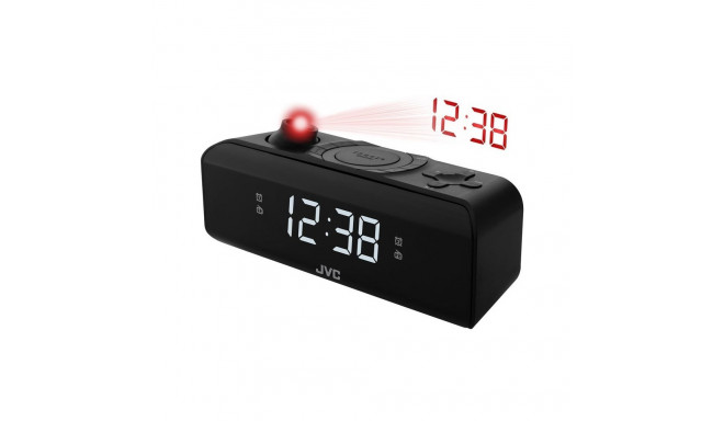 JVC raadio äratuskell RA-E211B must