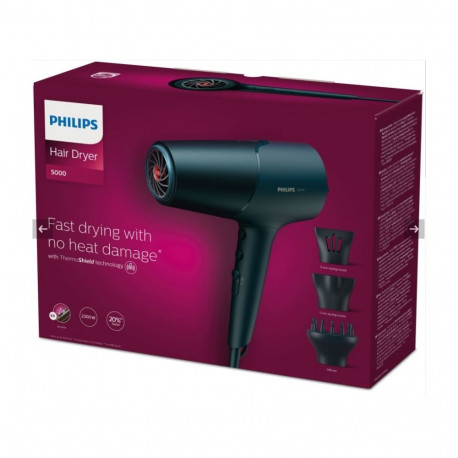 Philips föön 5000 series BHD512/20 2300W, sinine