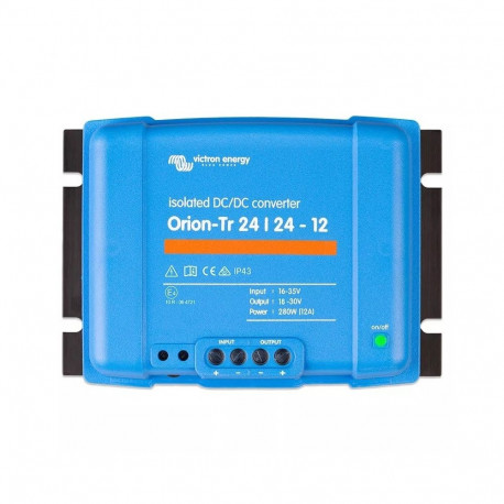 Isolustatud DC/DC muundur VICTRON ENERGY Orion-Tr 24/24-12A 280 W (ORI242428110)