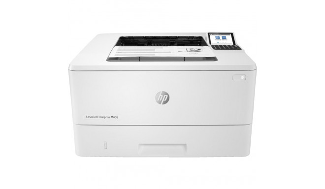 HP LaserJet Enterprise M406dn, mustvalge, äriprinter, printimine, kompaktne suurus; tugev turvalisus