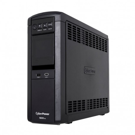 CyberPower CP1600EPFCLCD uninterruptible power supply (UPS) Line-Interactive 1.6 kVA 1000 W 6 AC out