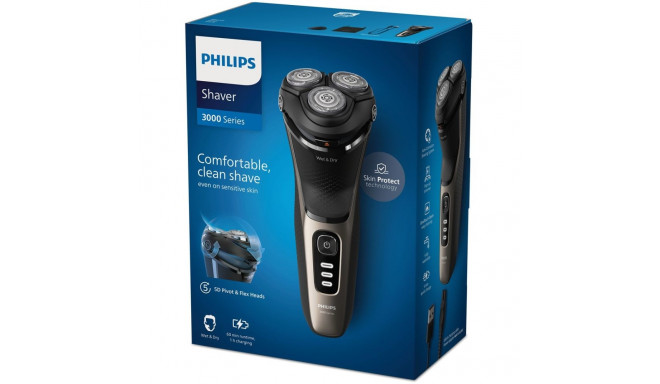 Philips S3242/12 meeste pardel Pöördpardel Trimmer Must, Kuldne