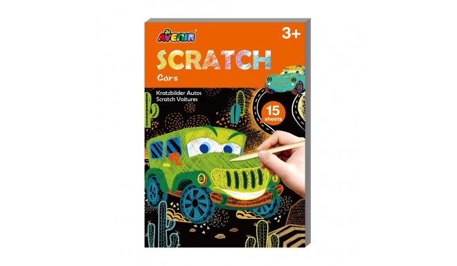 AVENIR Mini Scratch Book Cars