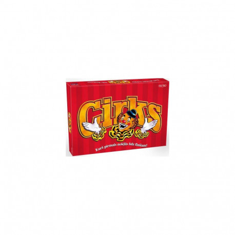 TACTIC Board game Circus (In Latvian lang.)