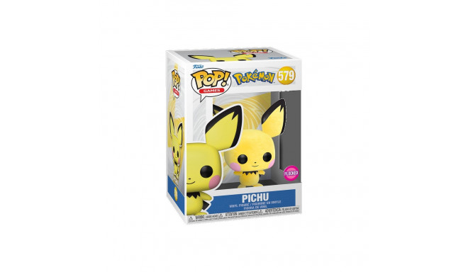 FUNKO POP! Vinyl Figure: Pokemon - Pichu (Flocked)