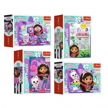 TREFL GABBY´S DOLLHOUSE Mini pusle, 54 osa