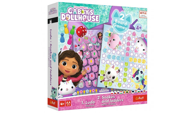 TREFL GABBY´S DOLLHOUSE lauamäng 2 in 1