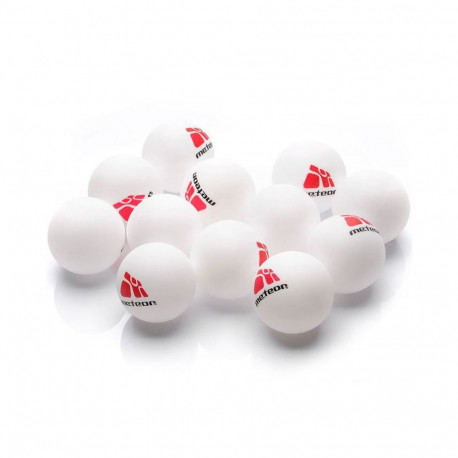 A set of 12 ping pong balls Meteor 15026