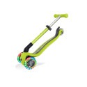 3-wheel scooter Globber Foldable Lights Lime Green Jr 437-106