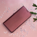 Smart Magnetic case for Xiaomi Redmi Note 13 4G burgundy