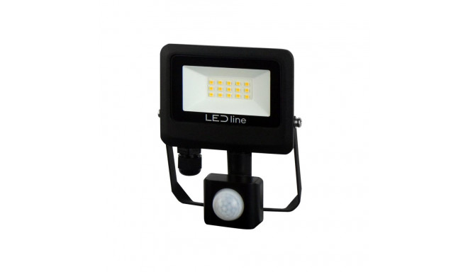 LED line LITE Floodlight PHOTON 10W 4000K 1000lm with motion sensor, IP65