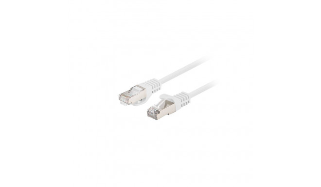 PATCHCORD CAT.6 FTP 2M WHITE FLUKE PASSED LANBERG 10-PACK