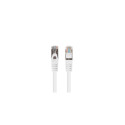 PATCHCORD CAT.6 FTP 2M WHITE FLUKE PASSED LANBERG 10-PACK