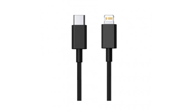 DCO USB-C на Lightning Кабель данных и заряда для Apple iPhone 13 Mini Pro Max 1m Черный A2249 (MXOK