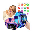 Bemi K1 See My Kid Wi-Fi / Sim GPS ekošanas Bērnu Pulkstenis ar balss zvanu čatu un Kameru Rozā