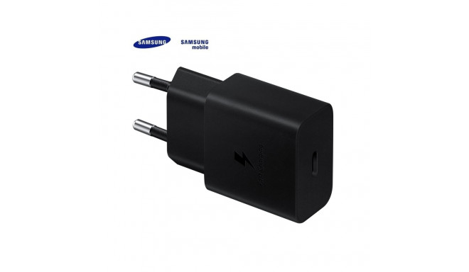 Samsung EP-T1510NBE Универсальное Адаптивное ЗУ USB-C 15W Быстрая Зарядка Черный (Блистер)