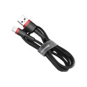 Baseus Cafule CATKLF-B91 (USB 2.0 - USB type C ; 1m; black and red color)