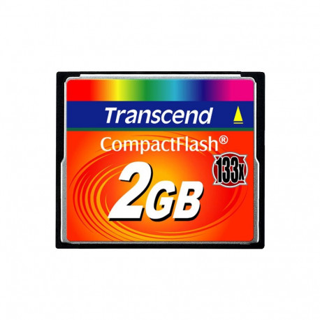 Transcend memory card CF 2GB 133X MLC R50/W20