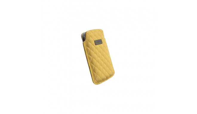 Kott Avenyn, Apple iPhone 4 / 4S, L, kollane, Krusell