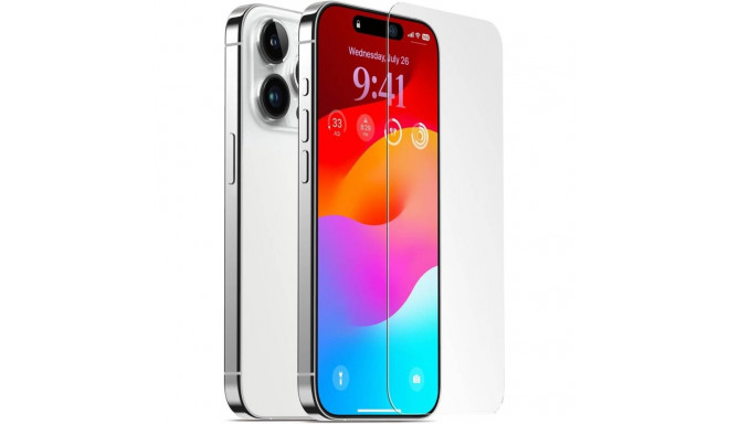 Fusion karastatud klaasist ekraanikaitse Apple iPhone 15 Pro