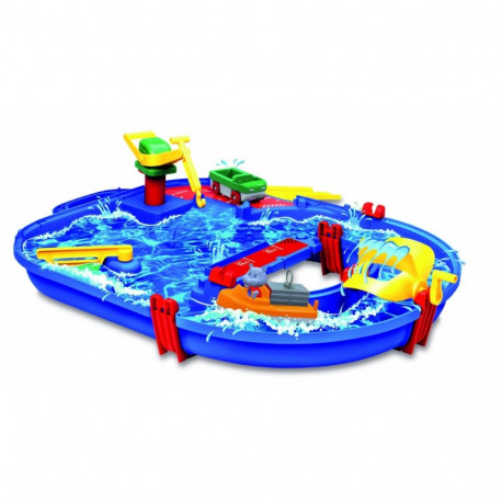 The AquaPlay StartSet is the perfect entry-level water canal system for children. I