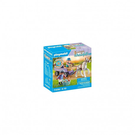 Figures set Horses 71496 Pony carriage