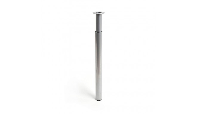 Legs Rei 406e Extendable Cylindrical Silver Steel Modern (Ø 6 x 71-110 cm)