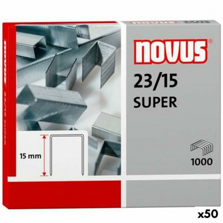 Klambrid Novus 1000 Tükid, osad 23/15 (50 Ühikut)