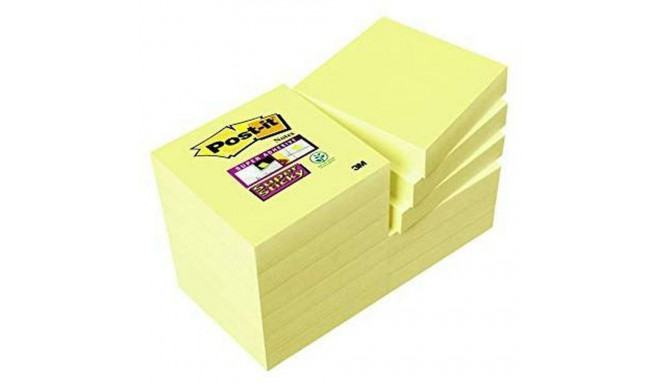 Стикеры для записей Post-it Super Sticky Жёлтый 12 Предметы 47,6 x 47,6 mm