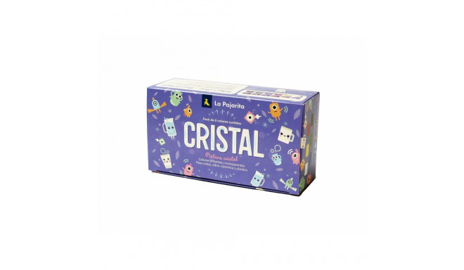 Tempera La Pajarita Crystal 6 Pieces Multicolour