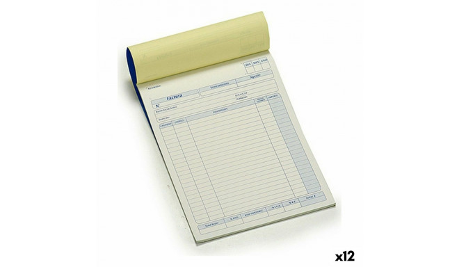 Arve tšekiraamat Pincello AR1607148 21 x 0,5 x 28,5 cm (12 Ühikut)