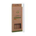 DRINKING STRAWS GLASS SET 5PCS
