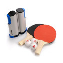 Meteor Rollnet ping pong set 2 rackets 3 balls 15042