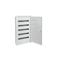 FW2 METAL SWITCHGEAR PT 120M 5X 24M N+PE IP30/I 992X622X121 SOLID DOOR WHITE