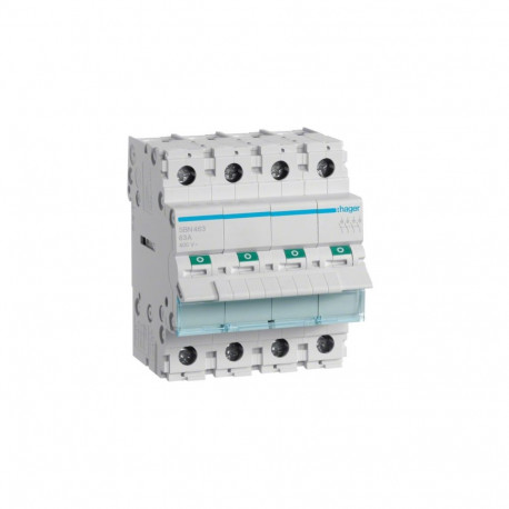Hager SBN463 circuit breaker 4 4 module(s)