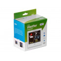 Wireless Weather Station Outside Sensor Alarm Colorful Display Green Blue GB521W
