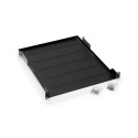 Triton perforated shelf 19" 1U/650mm max. load 40kg RAB-UP-650-A1